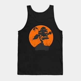 Miyagi Banzai Tree Karate Kid Patch Tank Top